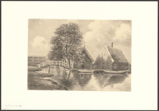 View of the Warmoestuinen seen from the Marco Polostraat towards the Hoofdweg