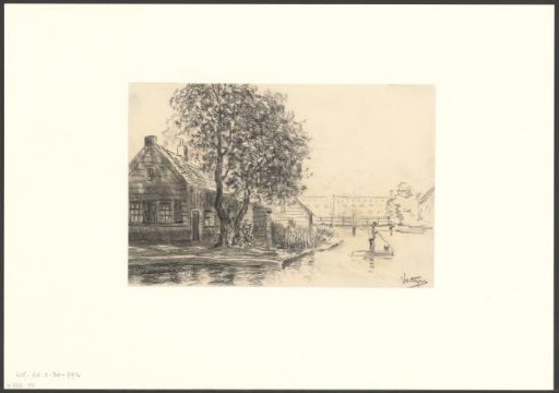 View of De Krommert from the Admiraal de Ruijterweg