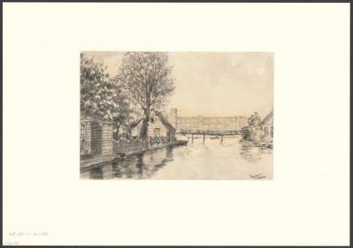 View of De Krommert from the Admiraal de Ruijterweg