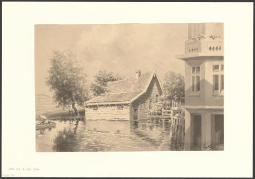 View of De Krommert from the Admiraal de Ruijterweg