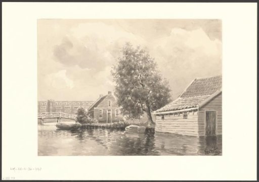 View of De Krommert from the Admiraal de Ruijterweg