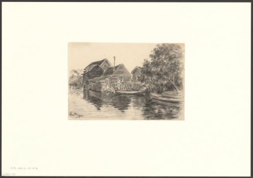 View of the Slotervaart near the Jacob Marisstraat