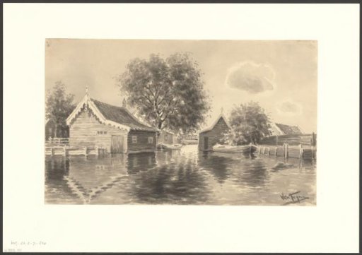 View of the Slotervaart near the Jacob Marisstraat