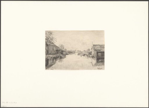 View of the Slotervaart from Surinameplein