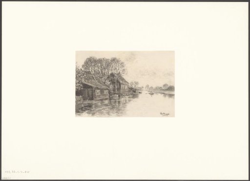 View of the Slotervaart from the Surinameplein