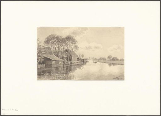 View of the Slotervaart from the Surinameplein