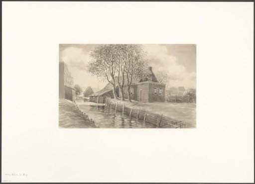 View of a canal near the Albert Neuhuysstraat