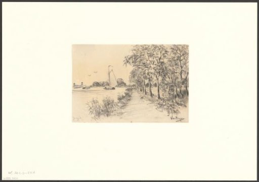 View of the Jaagpad on the Schinkel