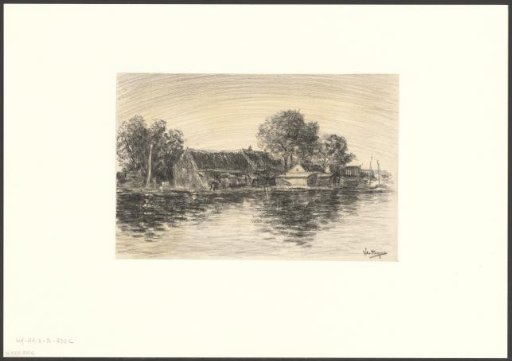 View of the Schinkel near the Towpath