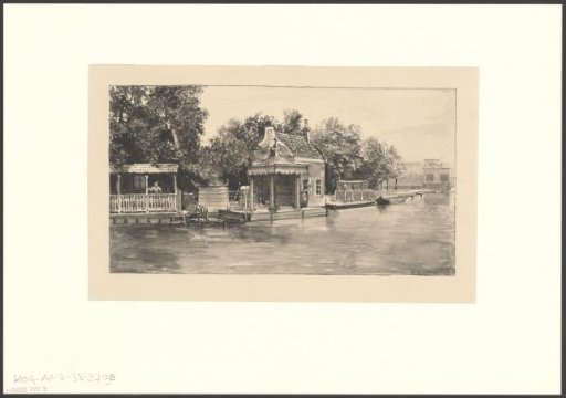View of the Ringvaart near the Schollenbrug