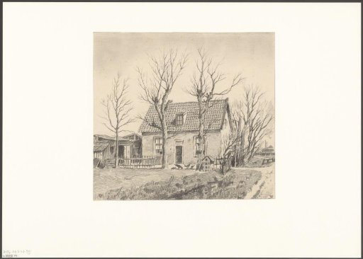 View of a house near the Ringdijk