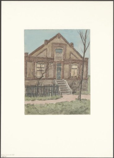 View of a house on the Schagerlaan