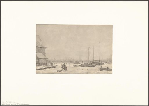 View of Amsterdam over the IJ