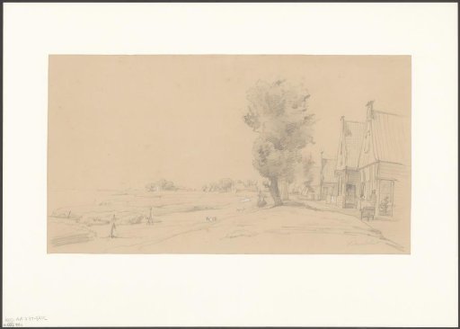 View of a road in Buiksloot