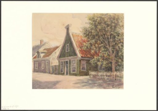 View of the Nieuwendammerdijk