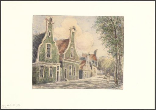 View of the Nieuwendammerdijk