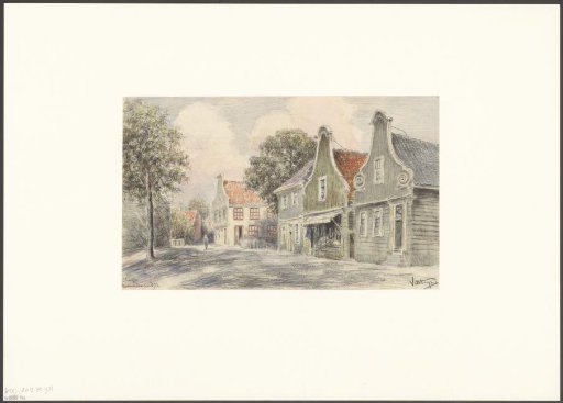 View of the Nieuwendammerdijk