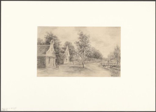 View of the Schellingwouderdijk
