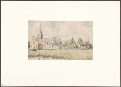 View of the Molenpad at Nieuwendam