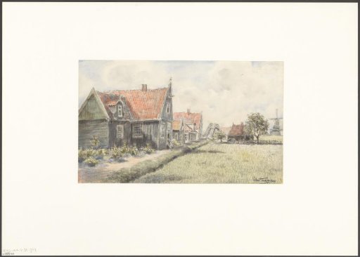View of the Molenpad at Nieuwendam