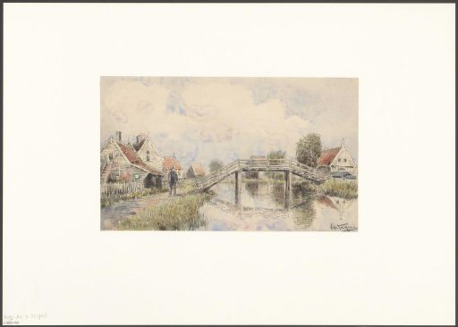 View of the Molenpad at Nieuwendam
