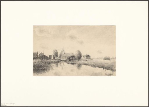 View of the Schellingwouder Church