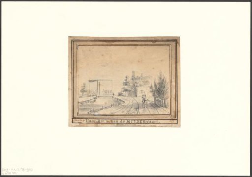 View of the Hooibrug at Muiden