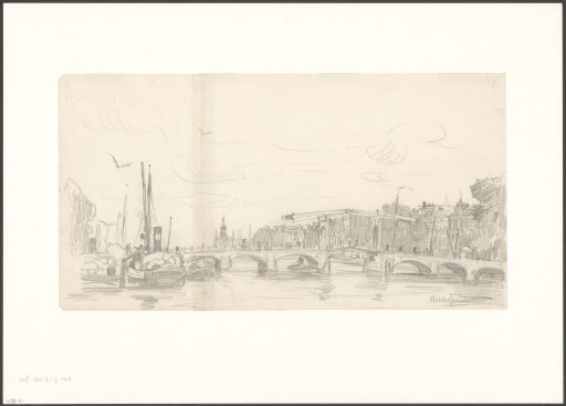 View of the Magere Brug