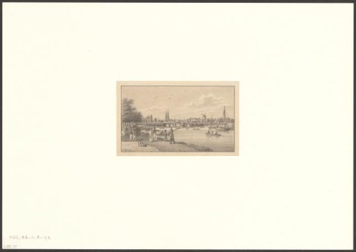 View of the Hogesluis at Amsteldijk