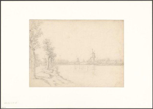 View of the Amstel Seen from the Singelgracht