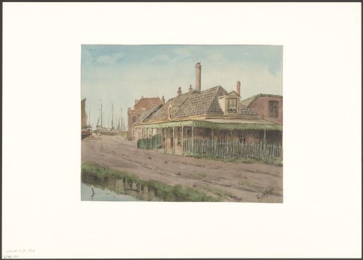 View of Several Buildings on the Omval