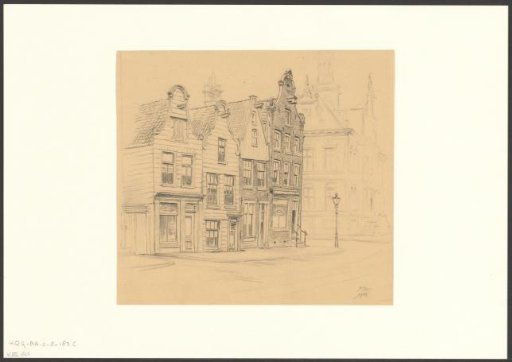 View of a street in Amsterdam
