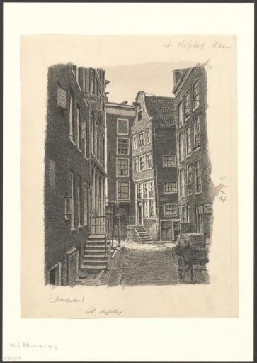 View of the Sint Olofssteeg