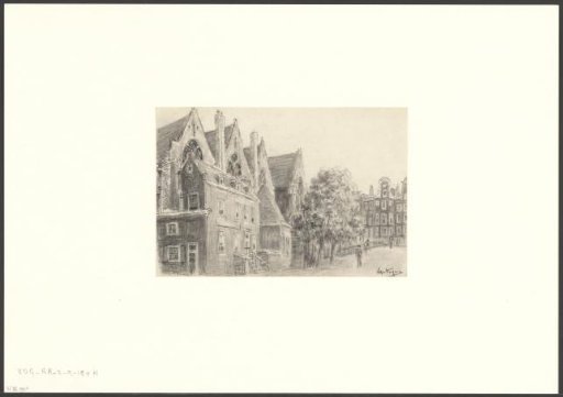 View of the Old Church and the Oudekerksplein