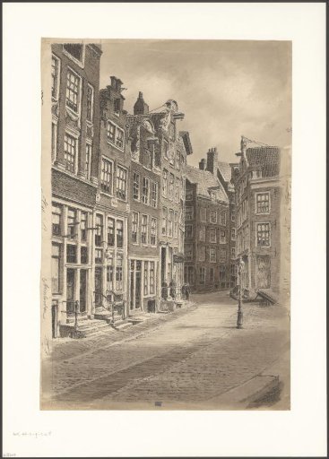 View of a Street in Amsterdam