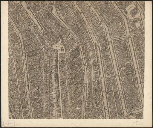 Map of Amsterdam (middle sheet)