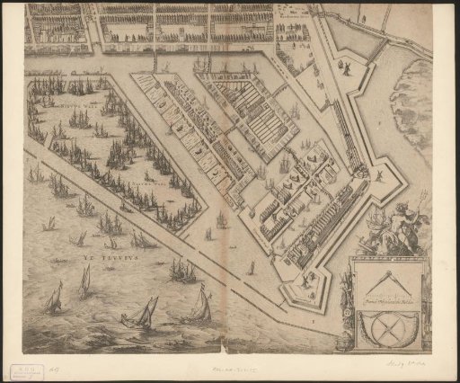 Map of Amsterdam (bottom right sheet)