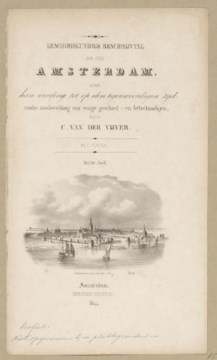 View of Amsterdam, before 1400