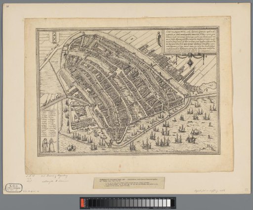 Map of Amsterdam, 1482