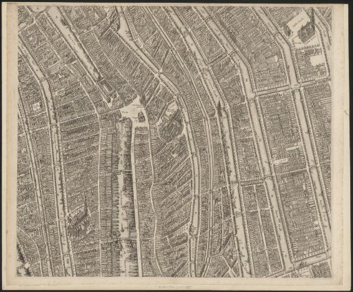 Map of Amsterdam (middle sheet)