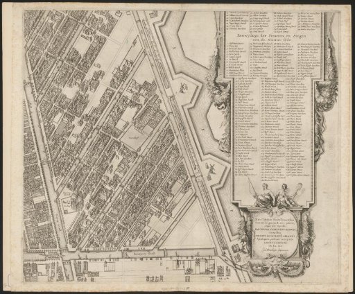 Map of Amsterdam (middle right sheet)