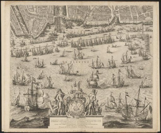 Map of Amsterdam (bottom middle sheet)