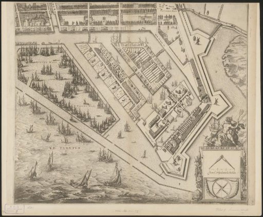 Map of Amsterdam (bottom right sheet)