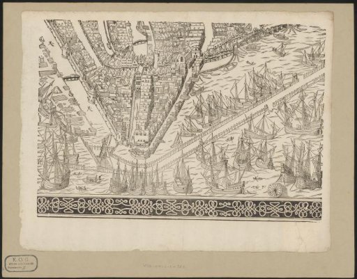 Map of Amsterdam, 1544 (Eleventh Part)