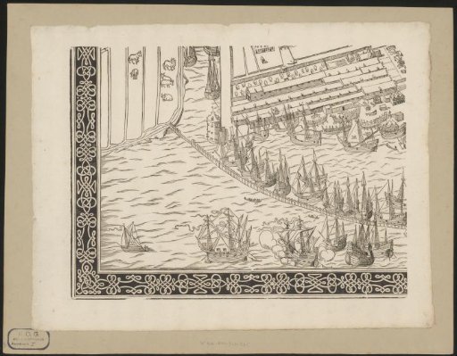 Map of Amsterdam, 1544 (Tenth Part)