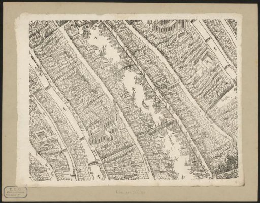 Map of Amsterdam, 1544 (Eighth Part)
