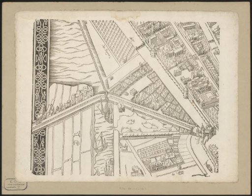 Map of Amsterdam, 1544 (Seventh Part)