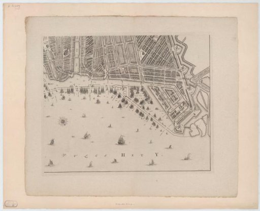 Map of Amsterdam (bottom right sheet)