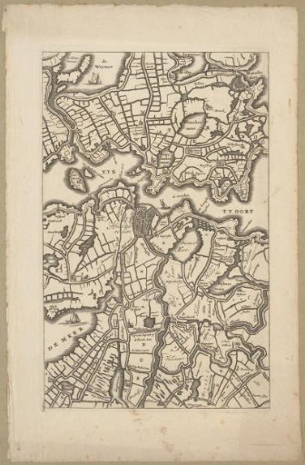 Map of Amstelland