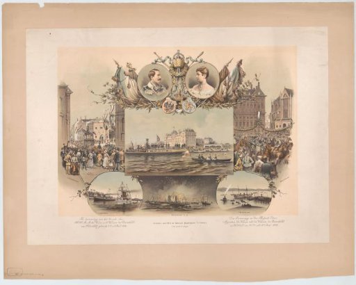 Visit of Emperor Wilhelm II of Germany and Empress Augusta Victoria of Germany to the Netherlands, 1891